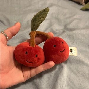Retired Jellycat Red Cherry Plush